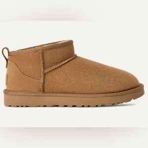 NIB UGG Classic Ultra Mini in Chestnut, Size 7